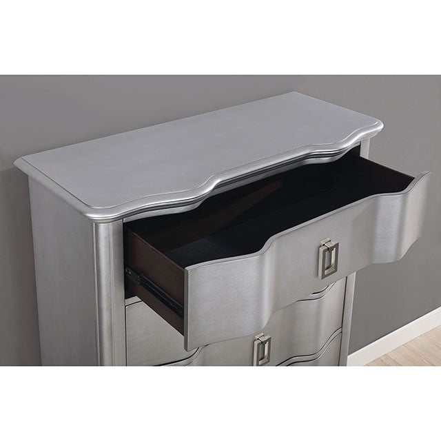 Aalok Silver/Warm Gray Eastern King Bed - Image 6