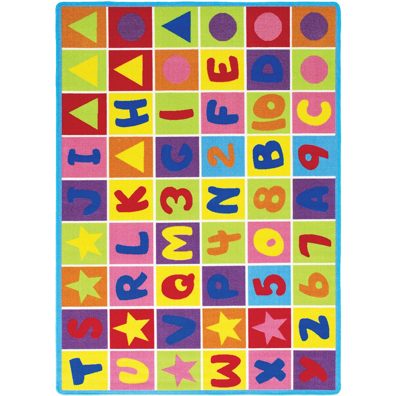 Abbey Alphabet/Multi 5'X7' Area Rug - Image 2