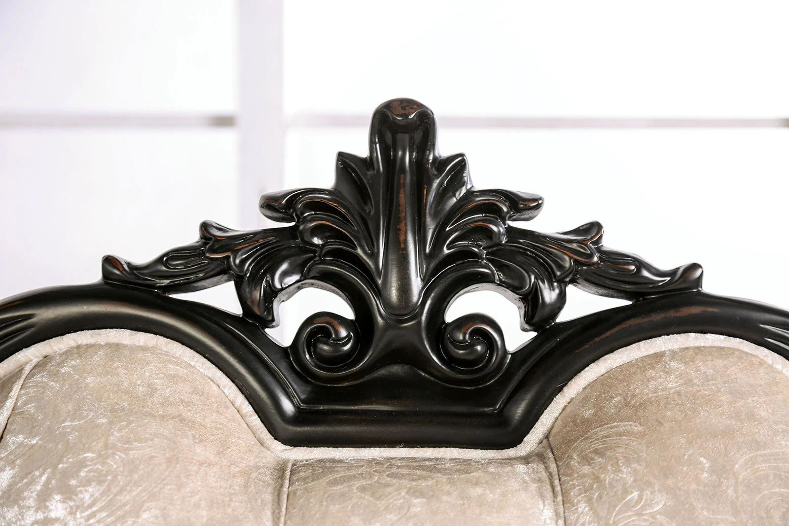 Acapulco Black/Off-White Chair - Image 4