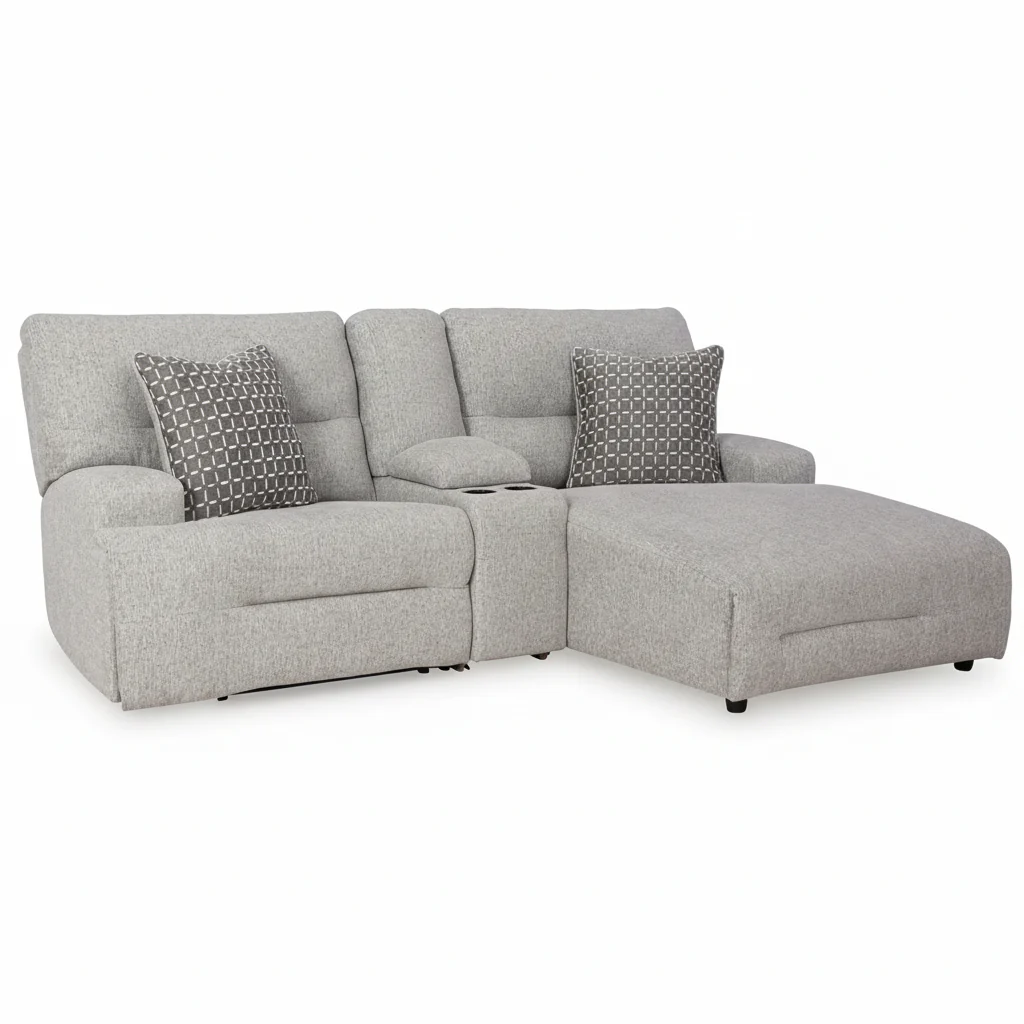 Acklen Place 3-Piece Power Reclining Sectional Sofa with Chaise