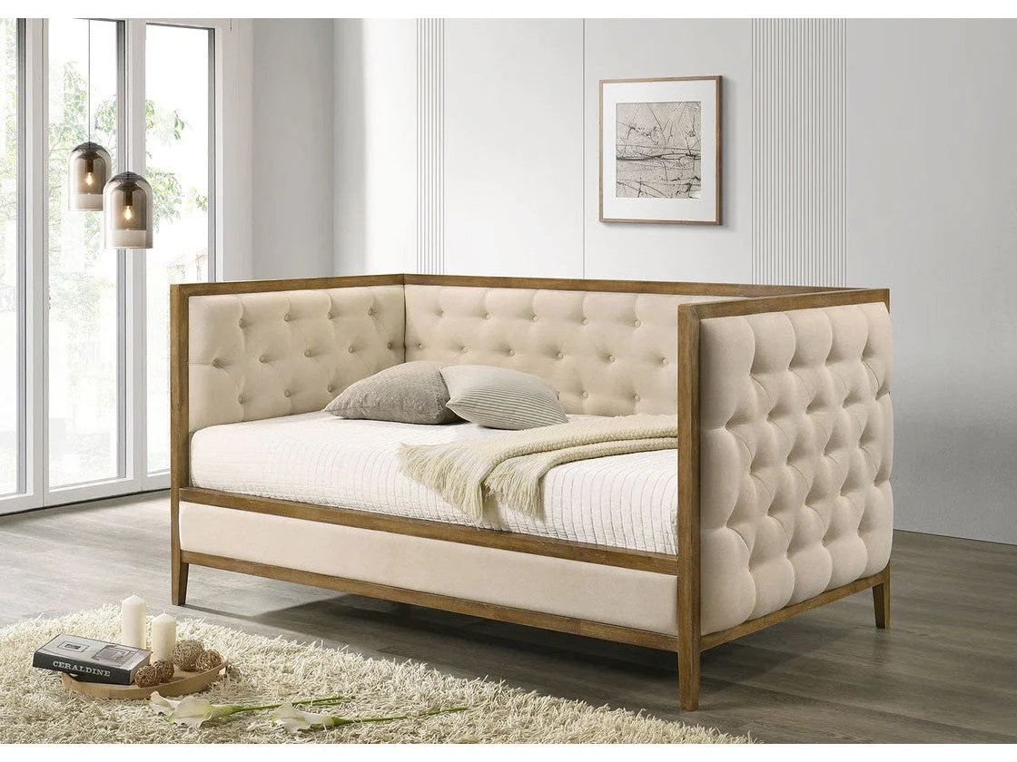 Adara Natural Oak Twin Daybed