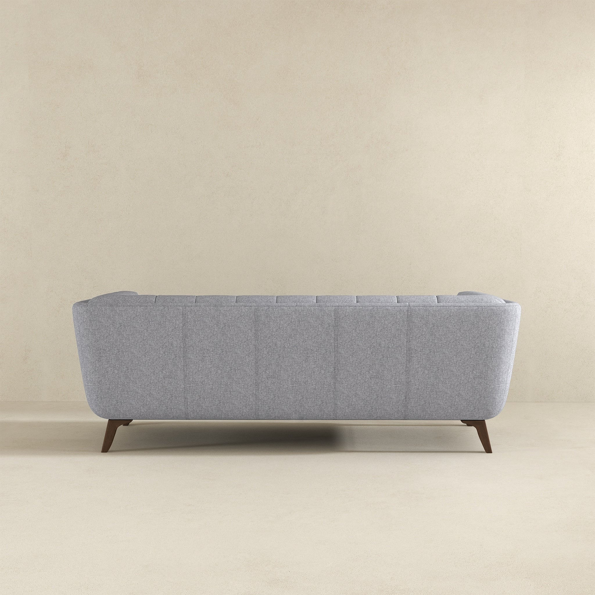 Addison Large Light Gray Fabric Sofa - Image 6