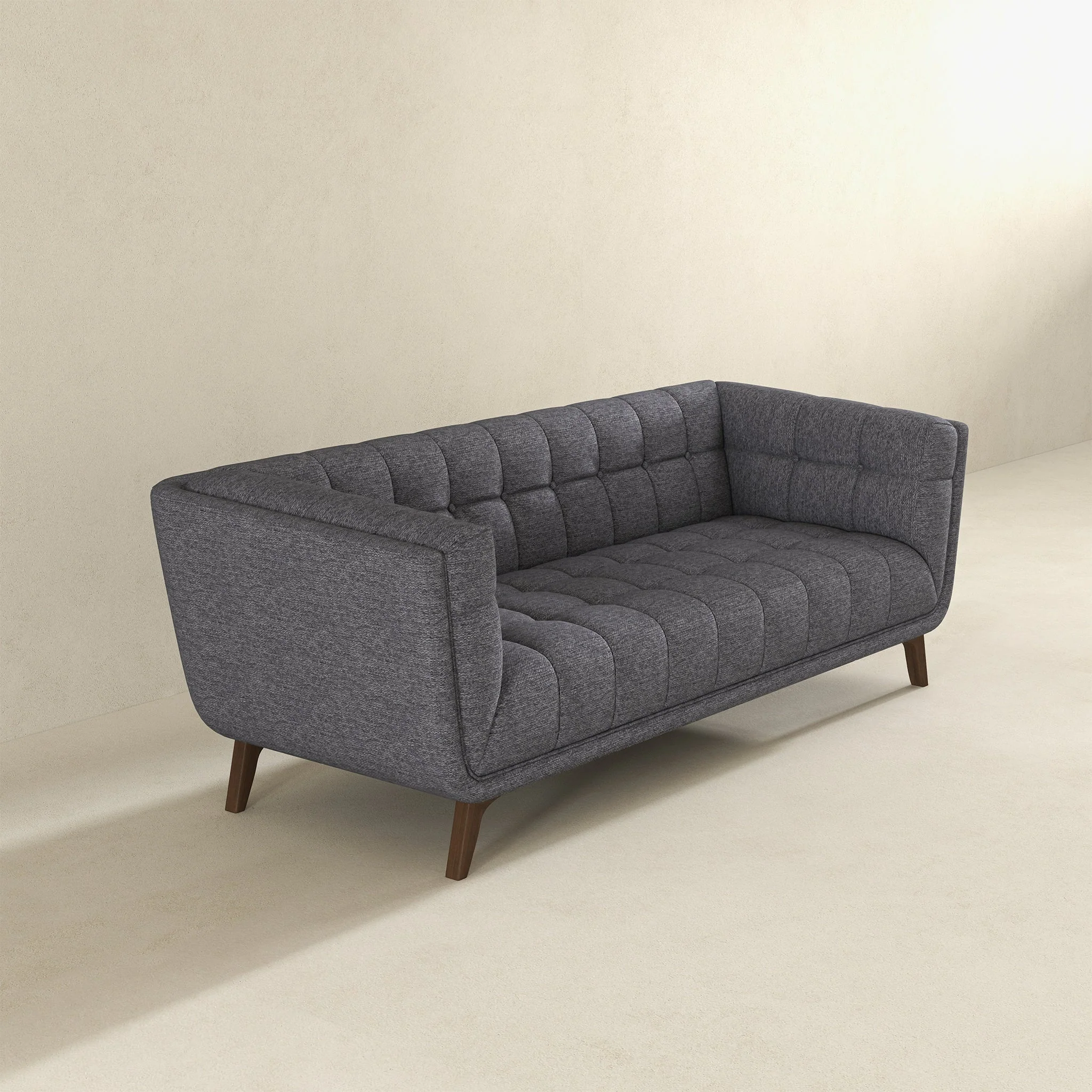 Addison Large Seaside Gray Fabric Sofa - Image 5