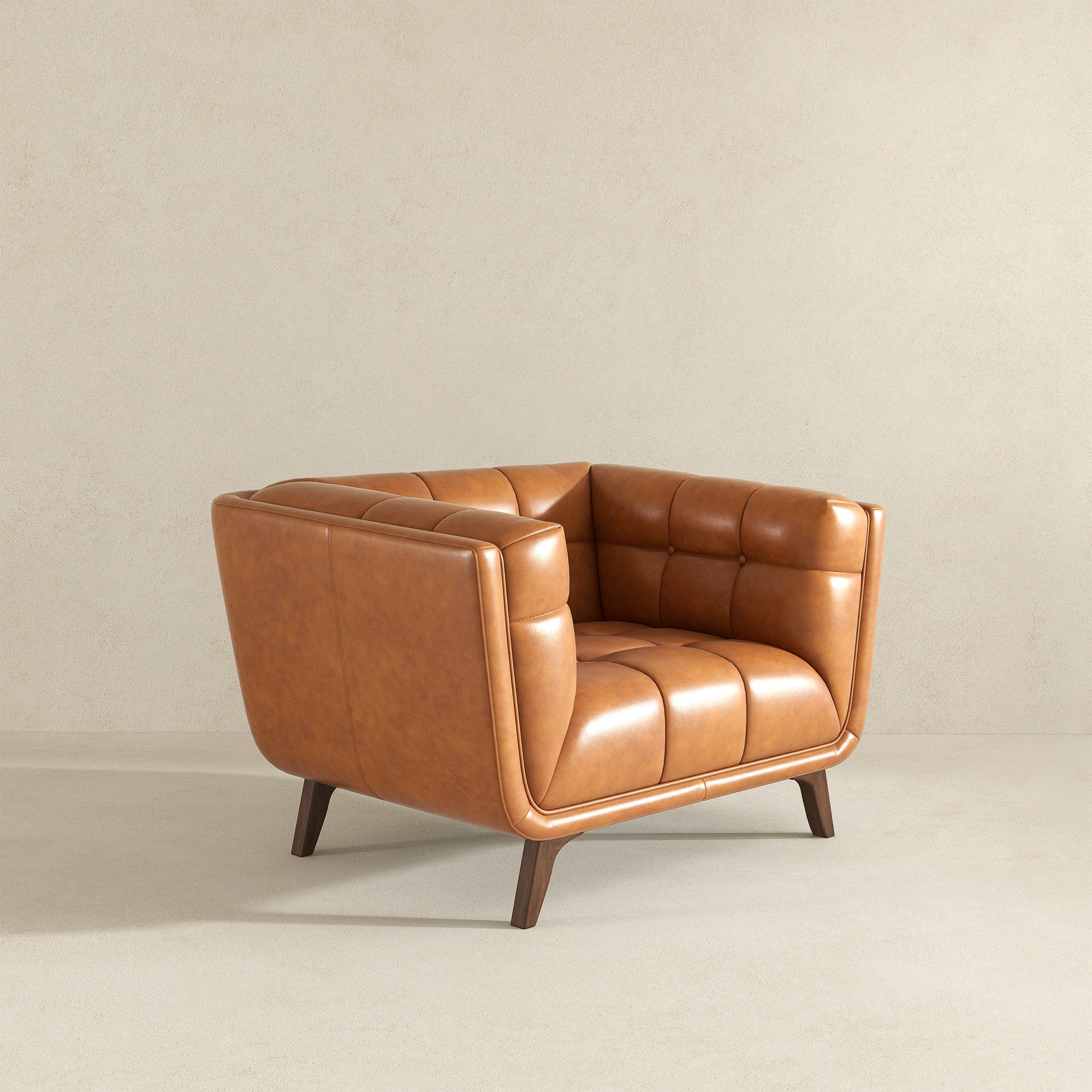 Addison Lounge Chair (Cognac Leather) - Image 6