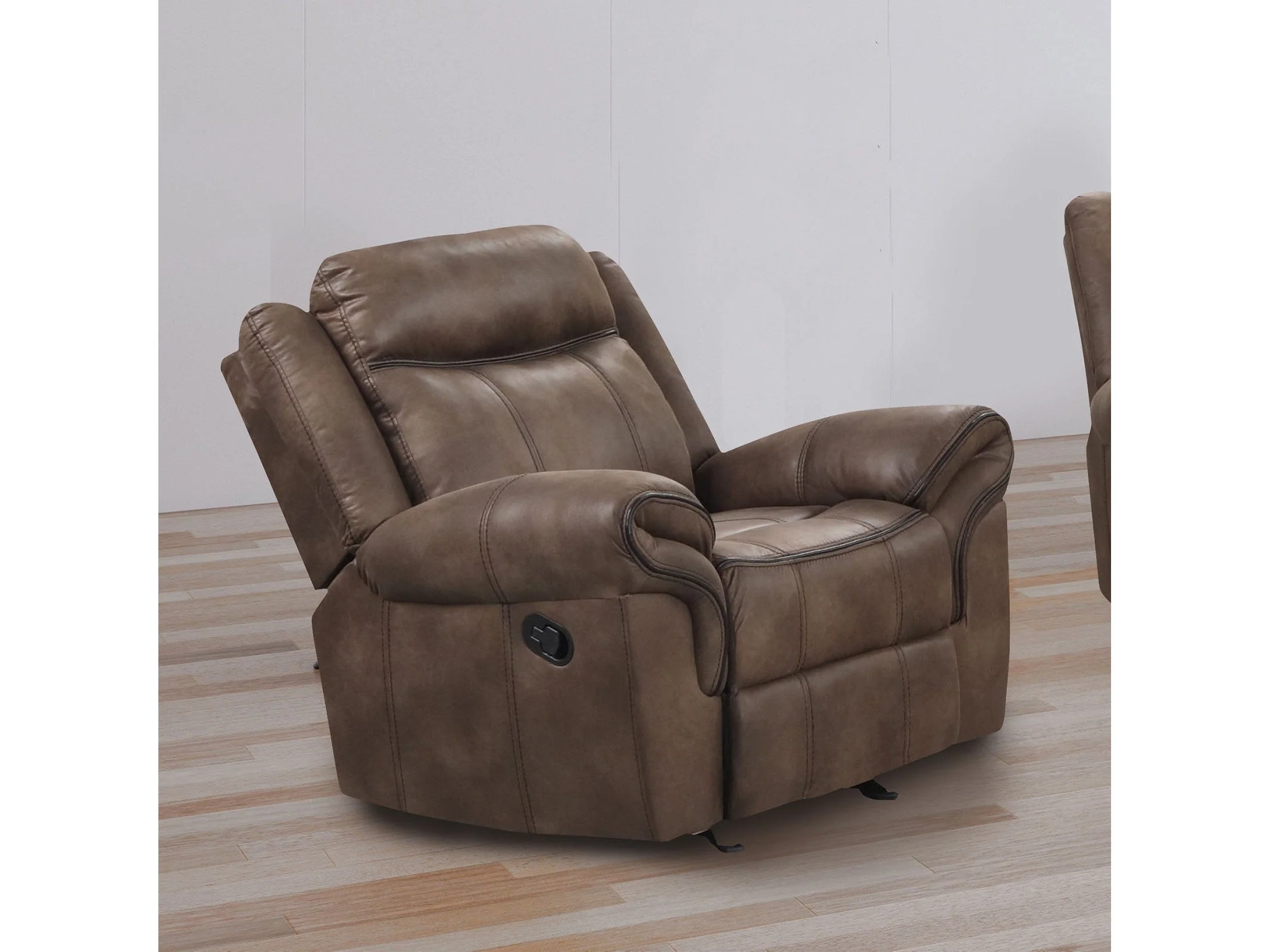 Agata Brown Glider Recliner