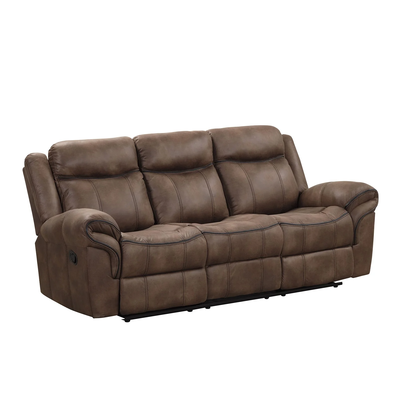 Agata Brown Sofa - Image 2