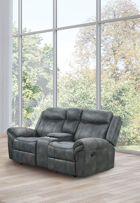 Agata Dark Gray Living Room Set / 3-piece - Image 4