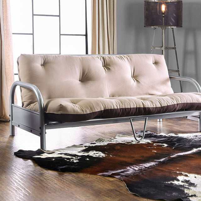 Aksel Khaki/Brown Futon Mattress - Image 7