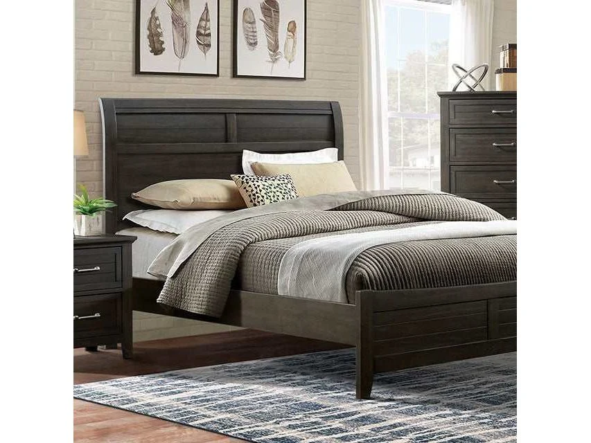 Alaina Walnut California King Bed