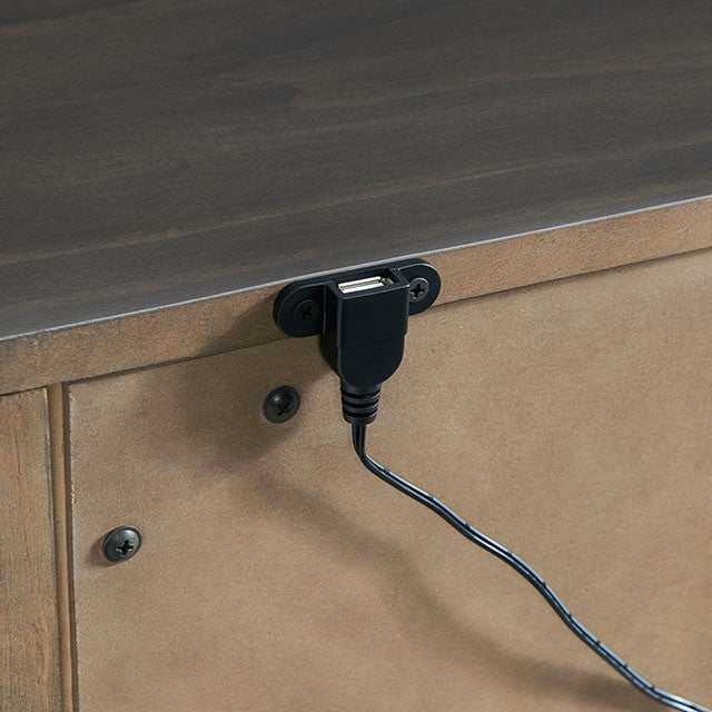 Alaina Walnut California King Bed - Image 3