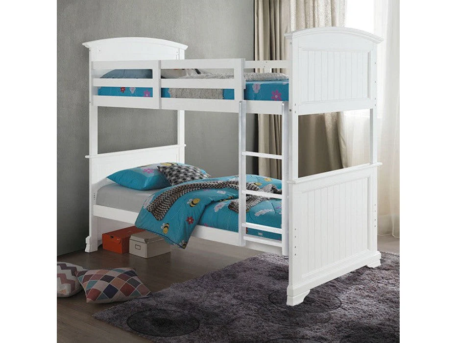 Albano White Twin/Twin Bunk Bed