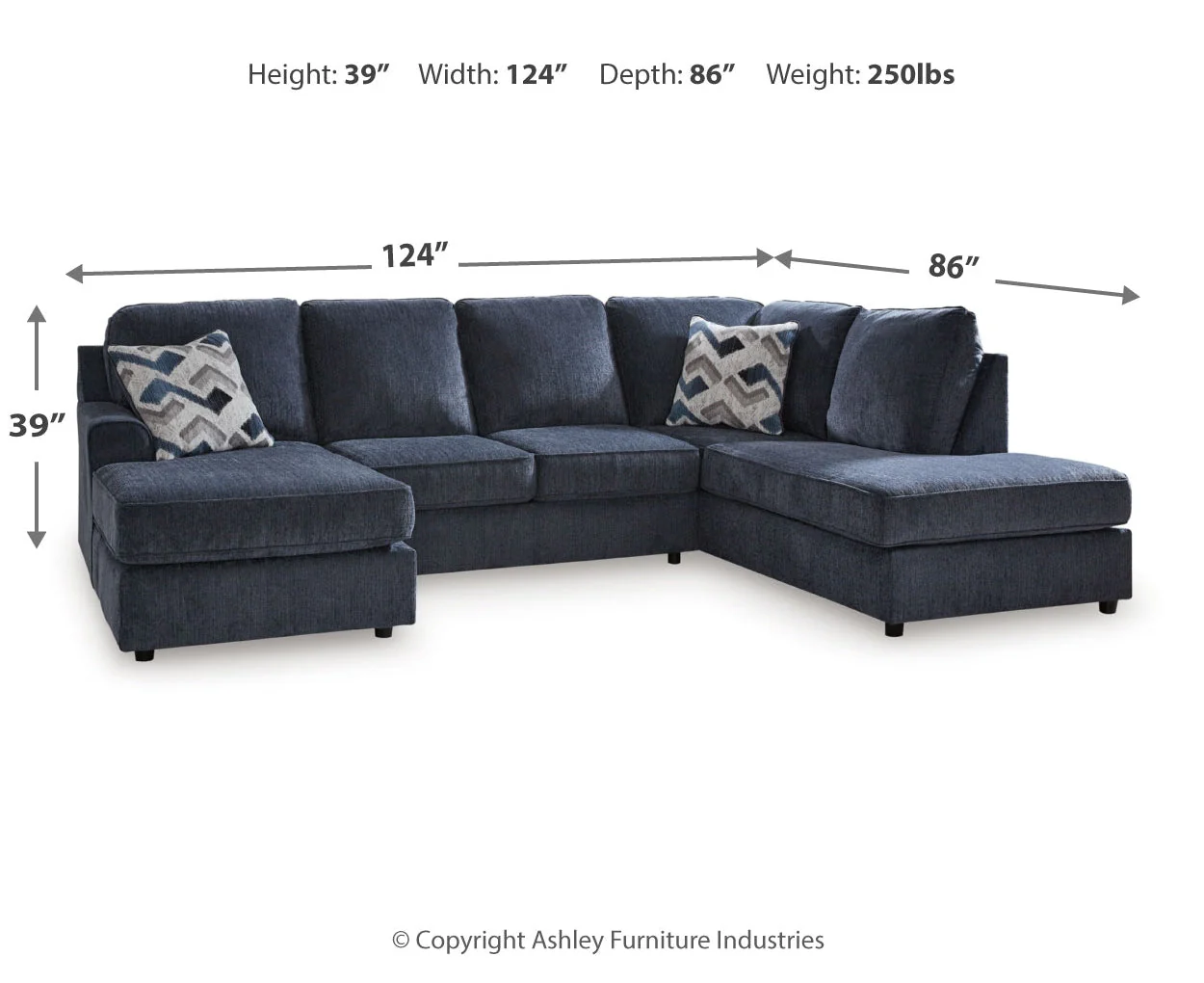 Albar Place 2-Piece Sectional - Image 8