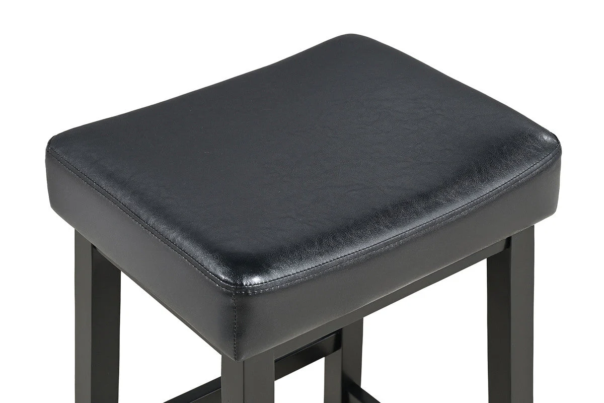 Albergo Black 3 Pc. Bar Table Set - Image 7