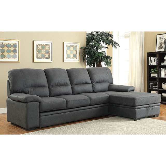 Alcester Graphite Sectional w/ Sleeper - Image 2
