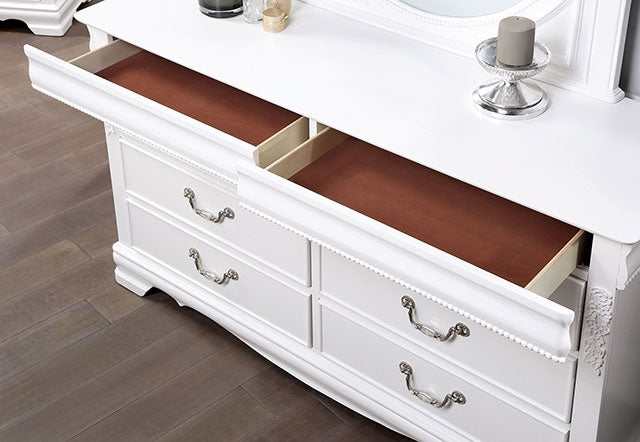 Alecia White Dresser - Image 3