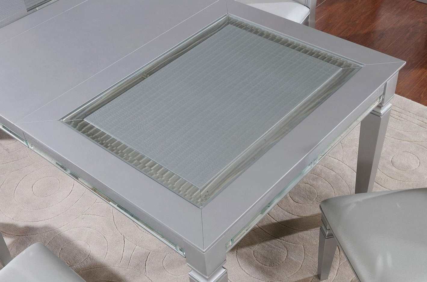 Alena Silver Dining Table - Image 4