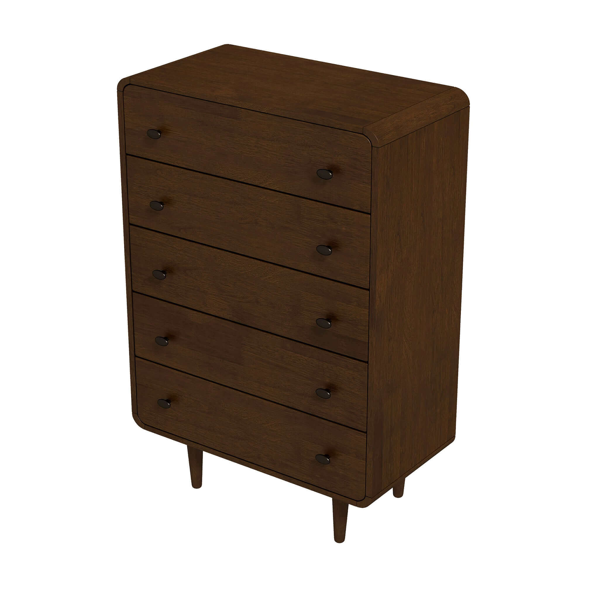 Alexa Mid Century Modern Dresser 5 Drawer - Image 6