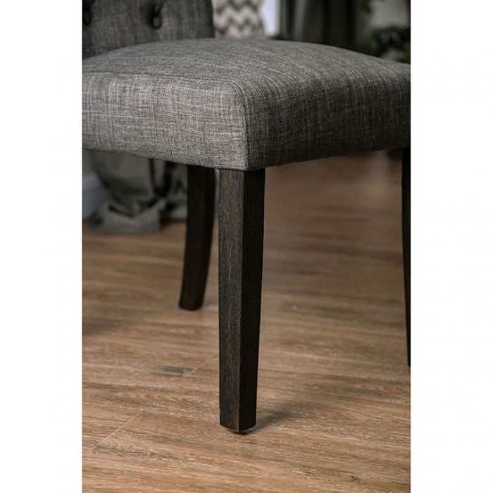 Alfred Antique Black & Gray Side Chair (Set of 2) - Image 5