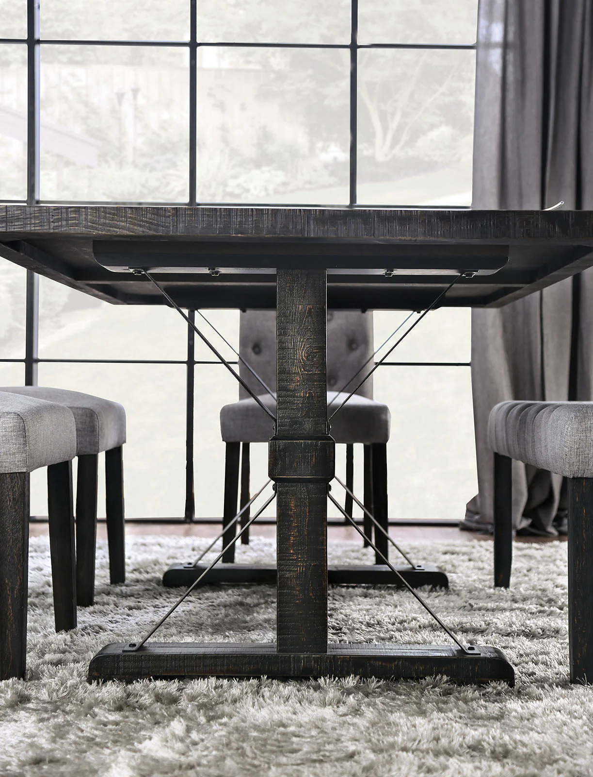 Alfred Ivory 7 Pc. Dining Room Set - Image 4