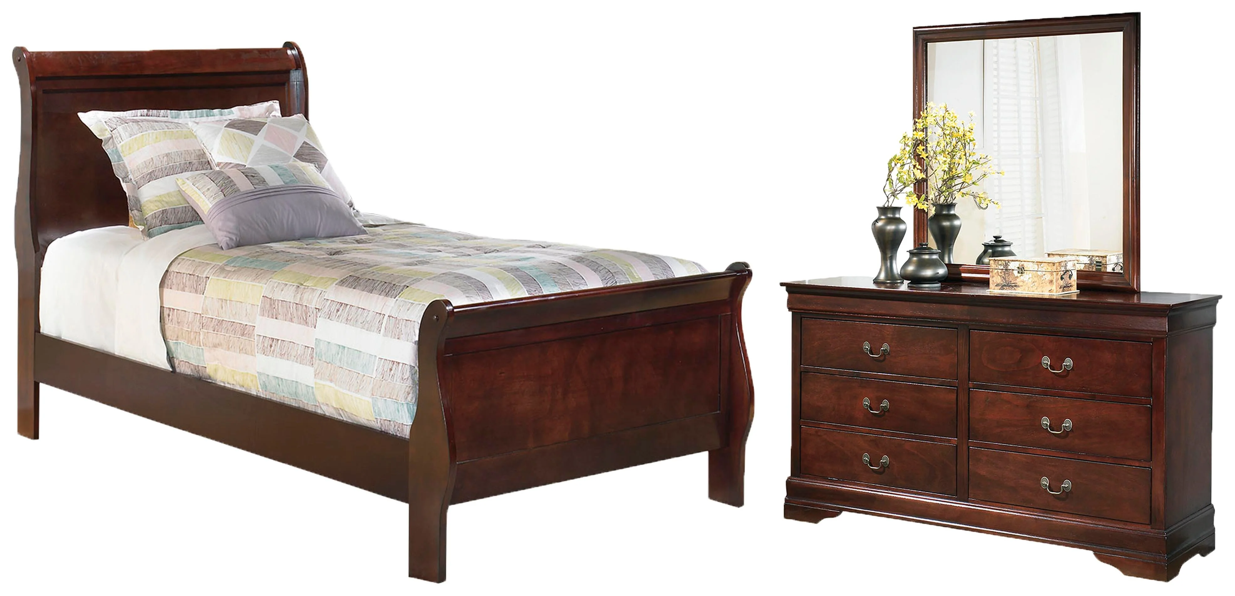 Alisdair Sleigh Bed Bedroom Set - Image 10