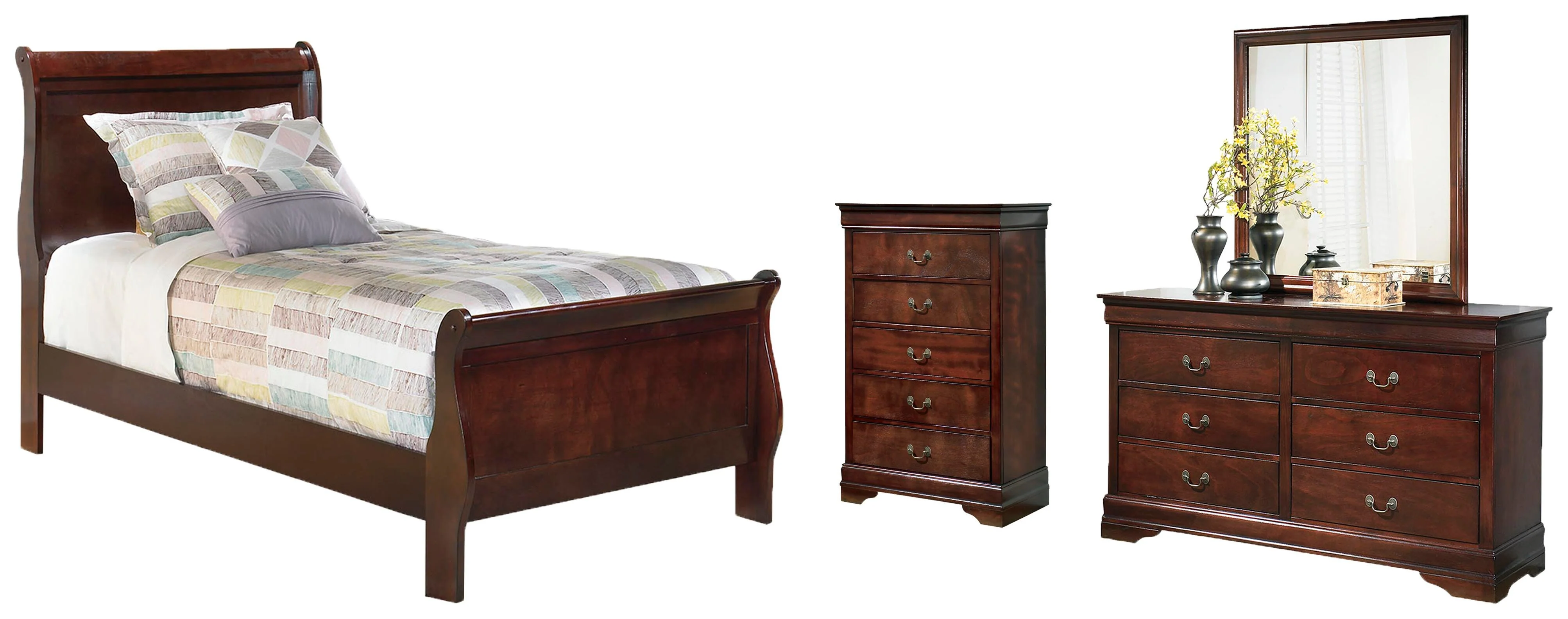 Alisdair Sleigh Bed Bedroom Set - Image 11