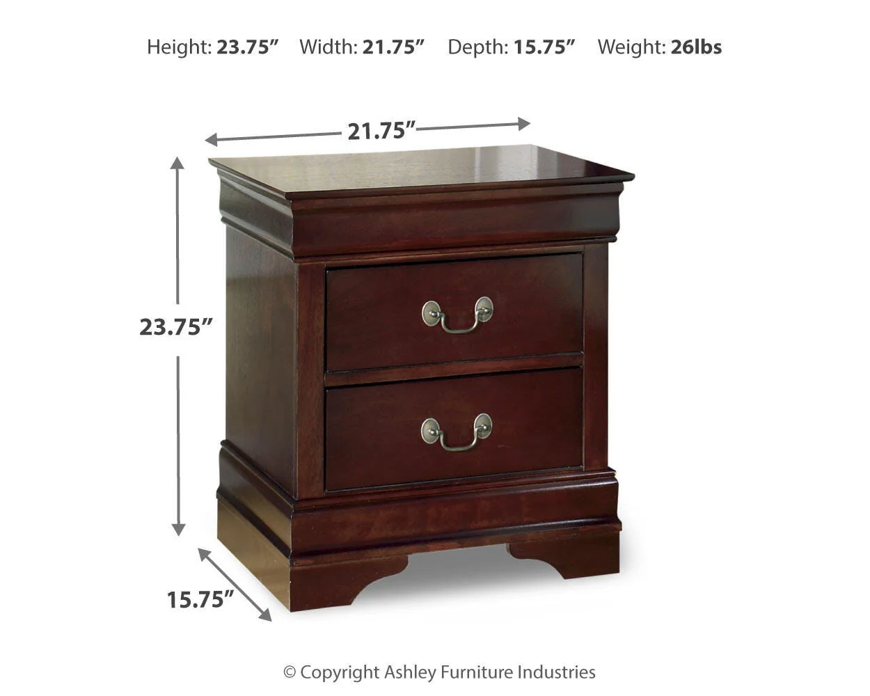 Alisdair Sleigh Bed Bedroom Set - Image 30