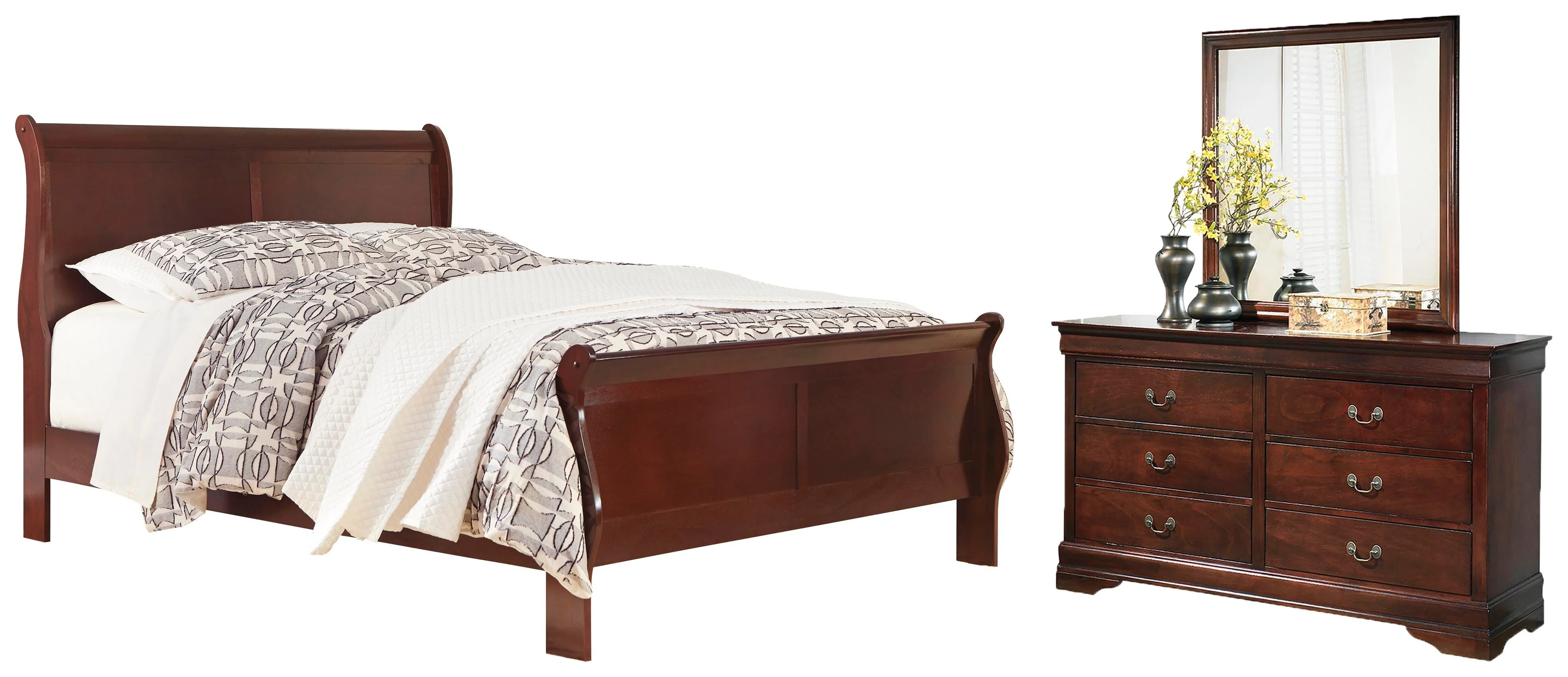 Alisdair Sleigh Bed Bedroom Set - Image 4
