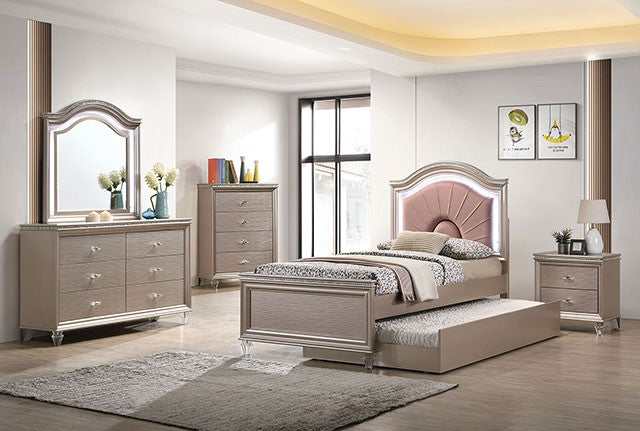 Allie Rose Gold Full Bed - Image 5