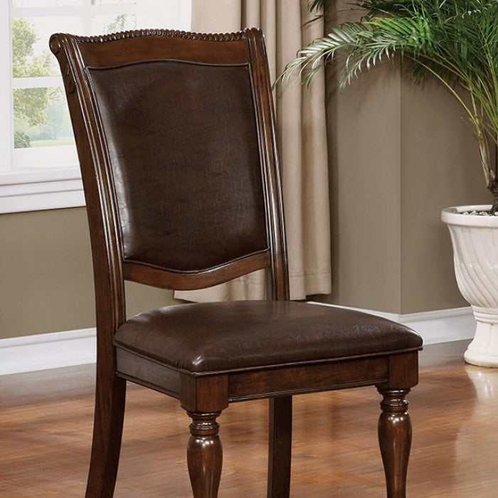 Alpena Brown Cherry & Espresso Side Chair (Set of 2) - Image 2