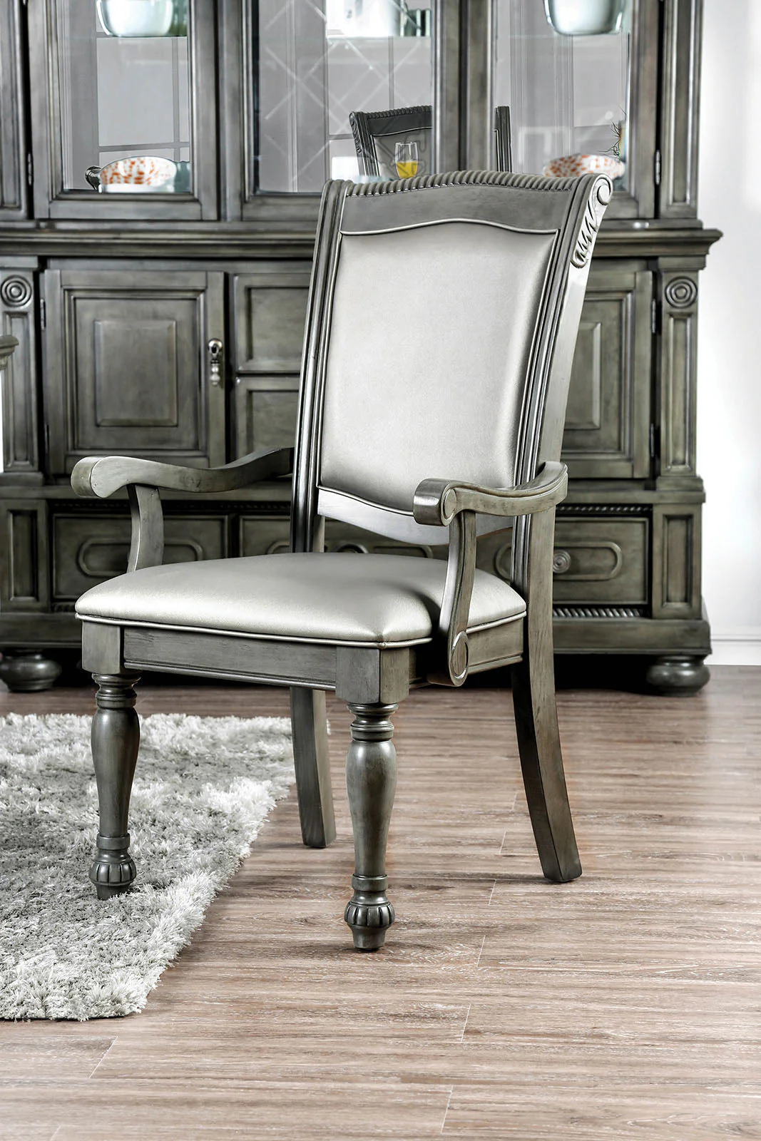 Alpena Gray 9 Pc. Dining Room Set - Image 4