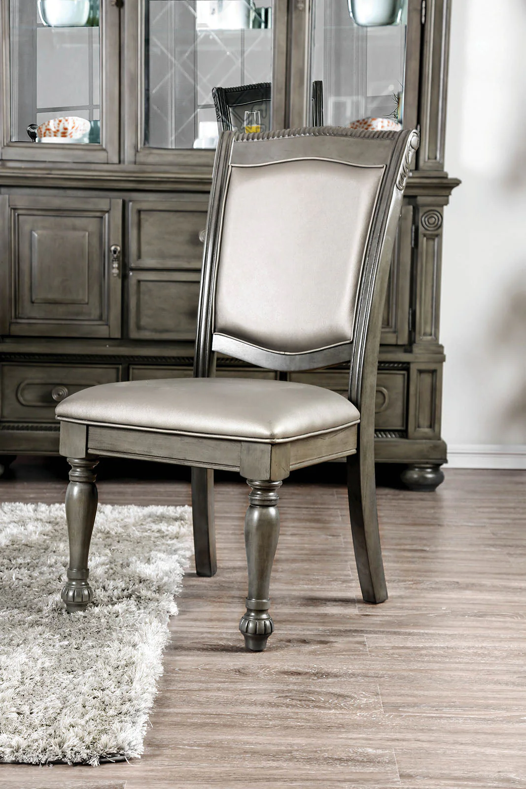 Alpena Gray 9 Pc. Dining Room Set - Image 5