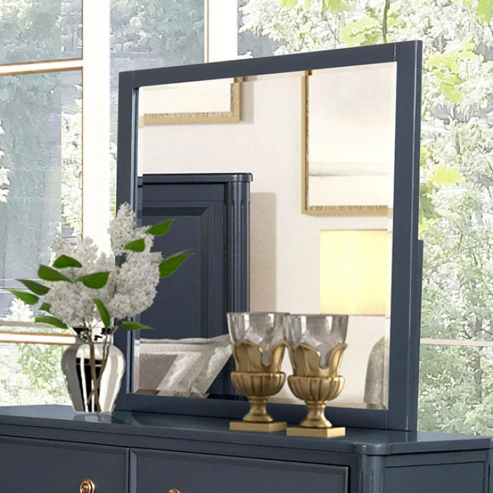 Altamira Malta Blue Queen 5 Piece Bedroom Set w/2 Nightstands - Image 4