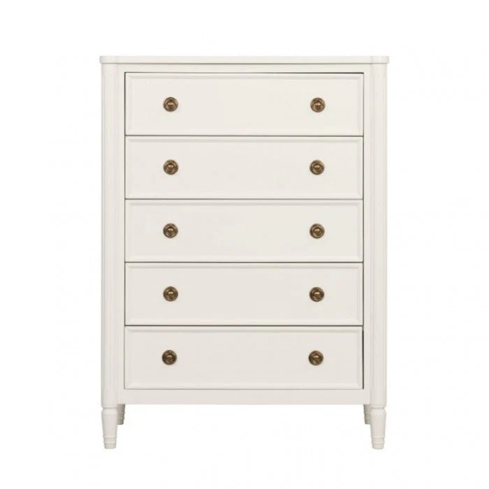 Altamira White Queen 5 Piece Bedroom Set w/Chest - Image 5