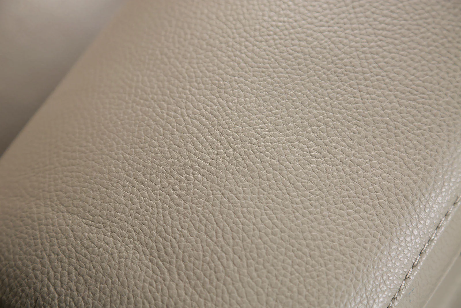 Altamura Taupe Real Italian Leather Power Loveseat - Image 3