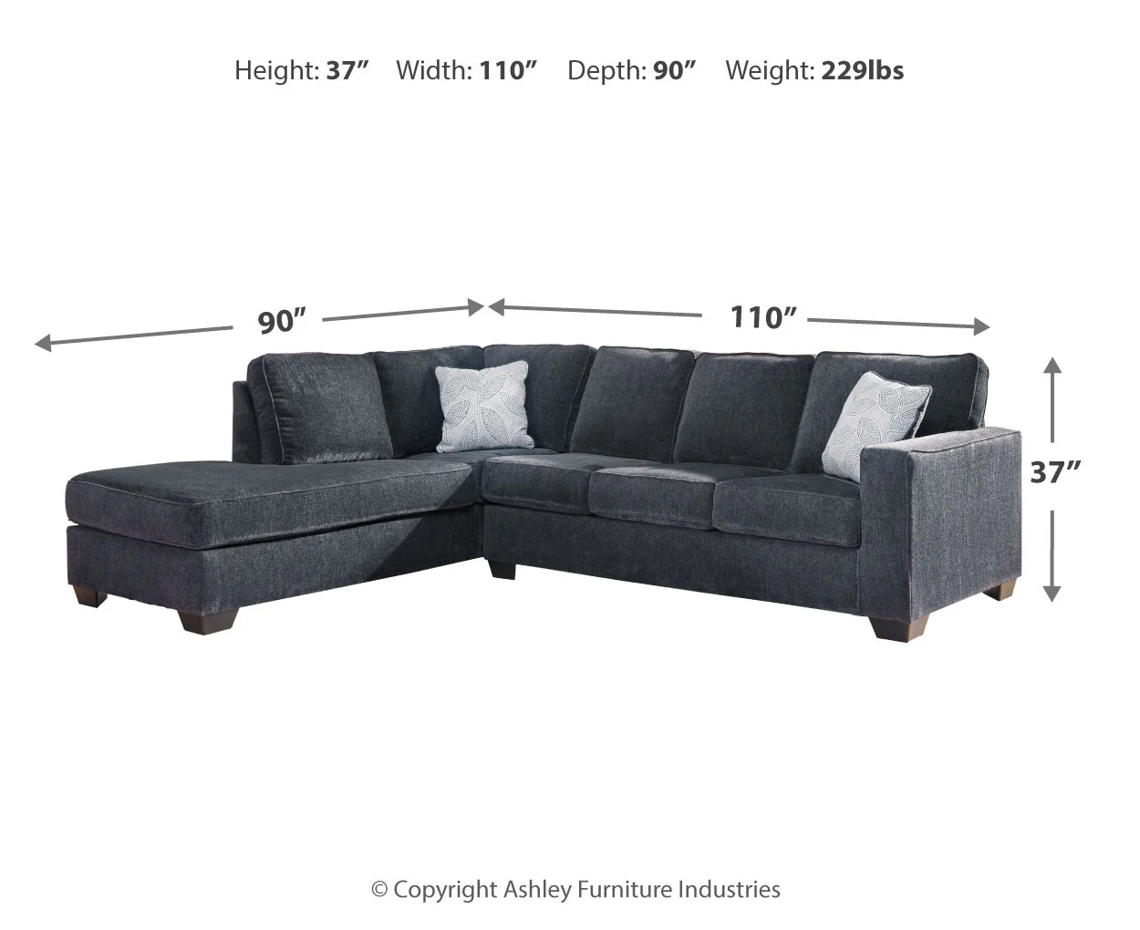 Altari 2-Piece Sectional with Chaise - Image 6