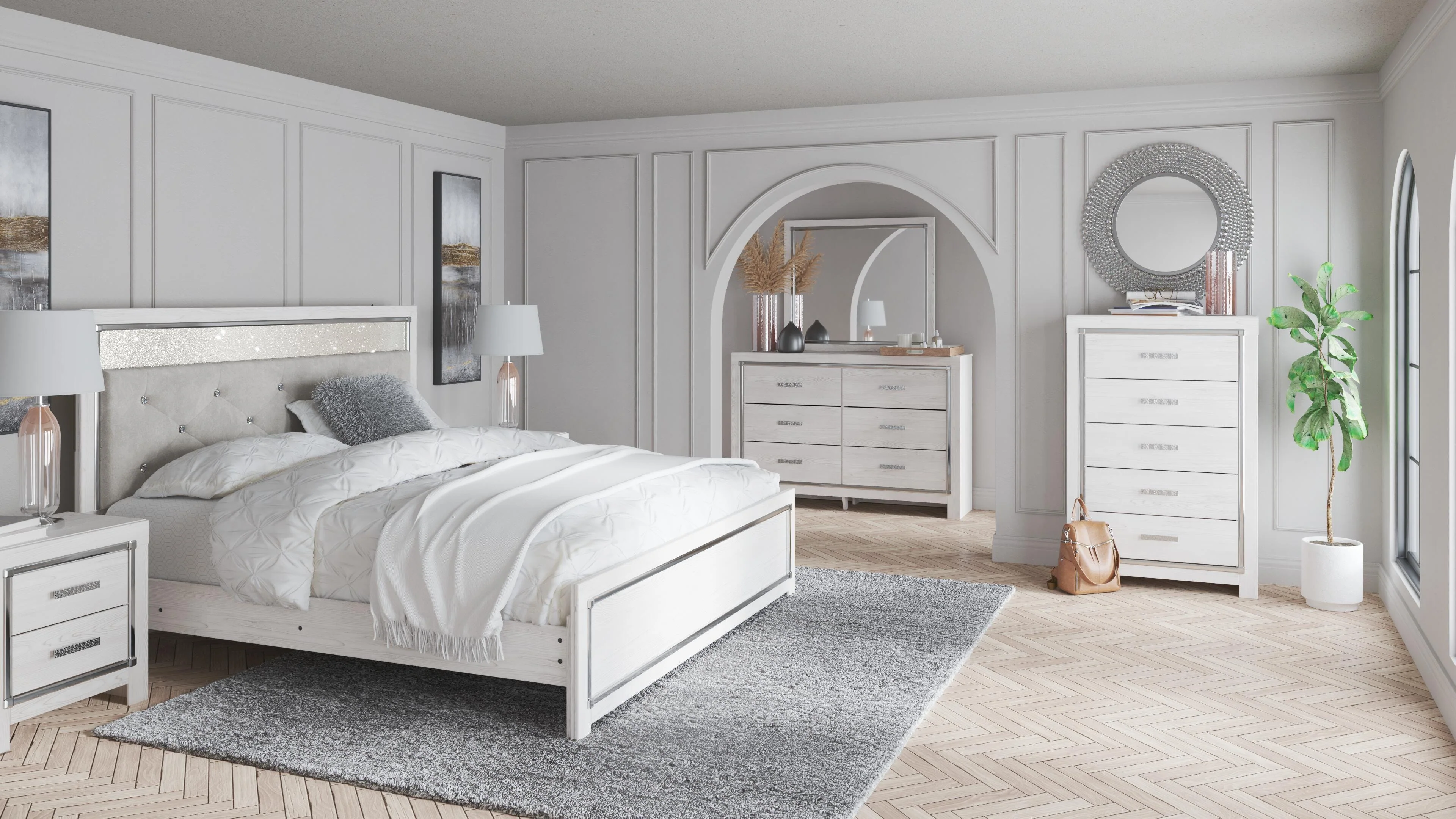 Altyra Panel Bed Bedroom Set - Image 5