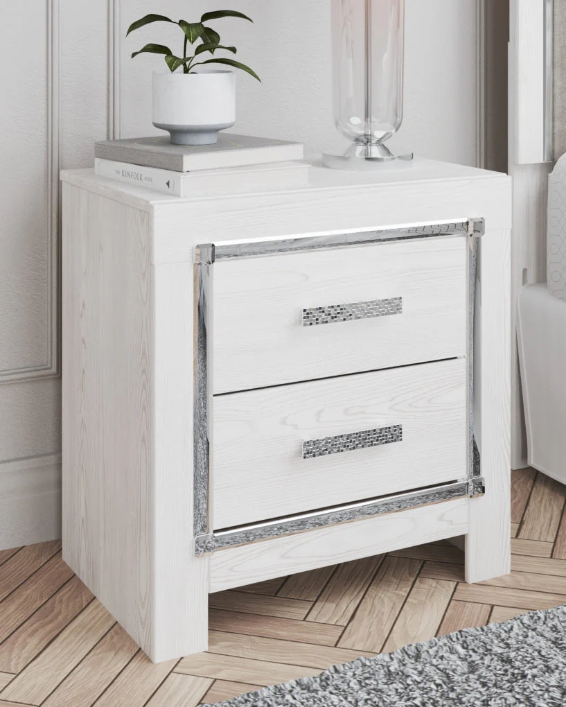 Altyra Two Drawer Night Stand - Image 2