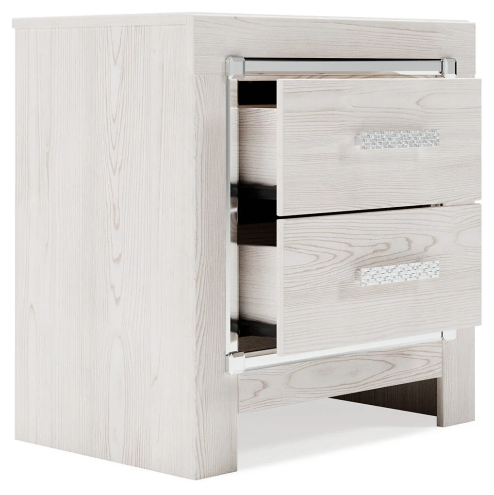 Altyra Two Drawer Night Stand - Image 5