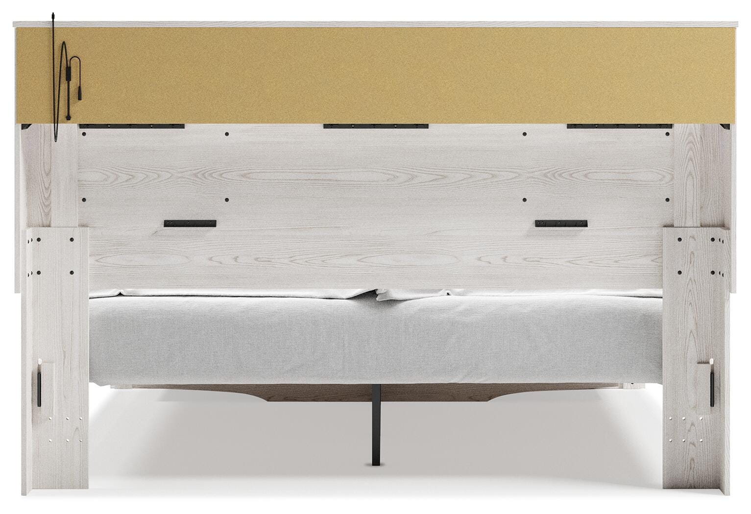 Altyra Upholstered Bookcase Bed with Storage - Image 11