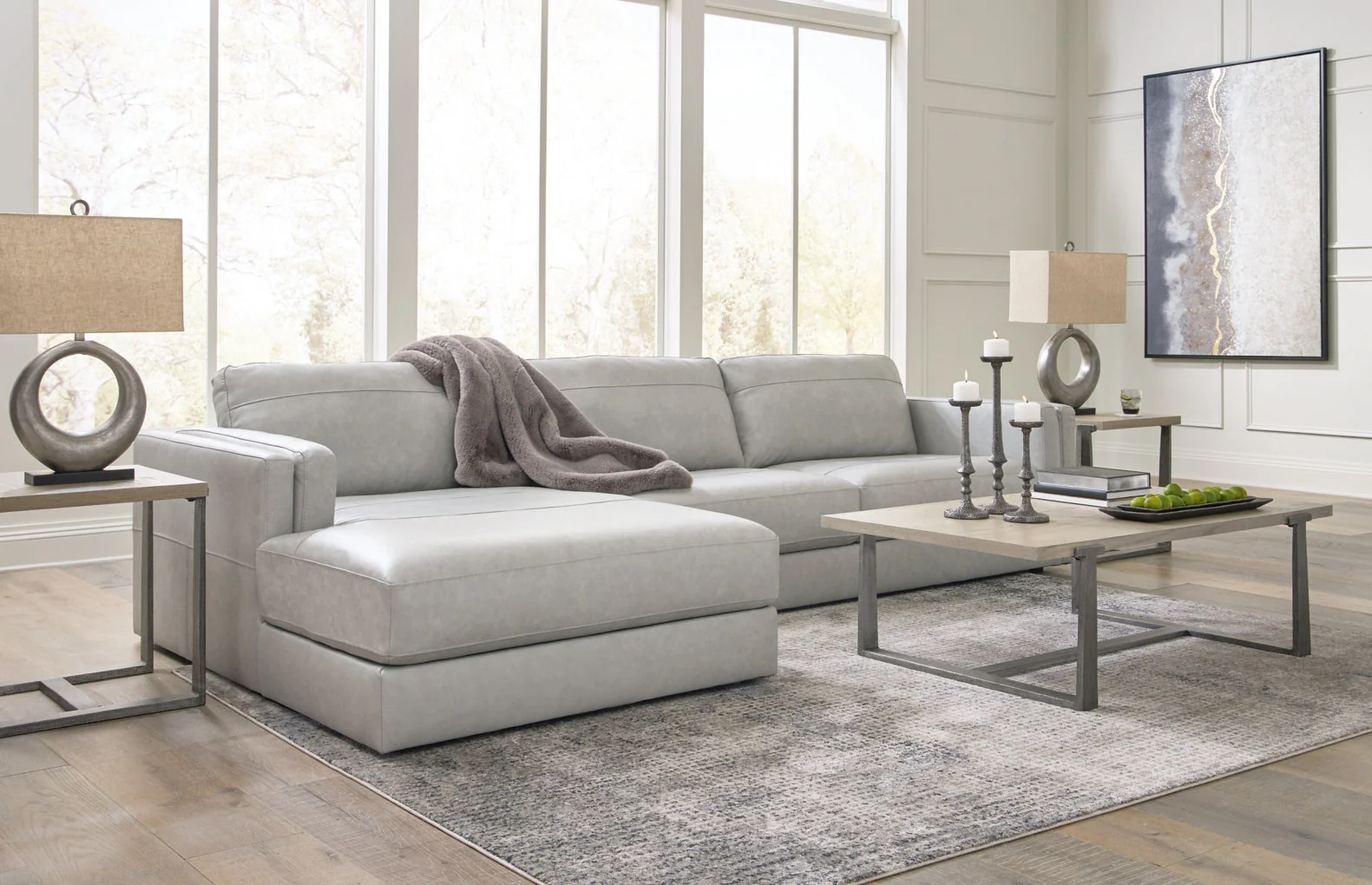 Amiata 2-Piece Sectional with Chaise - Image 9