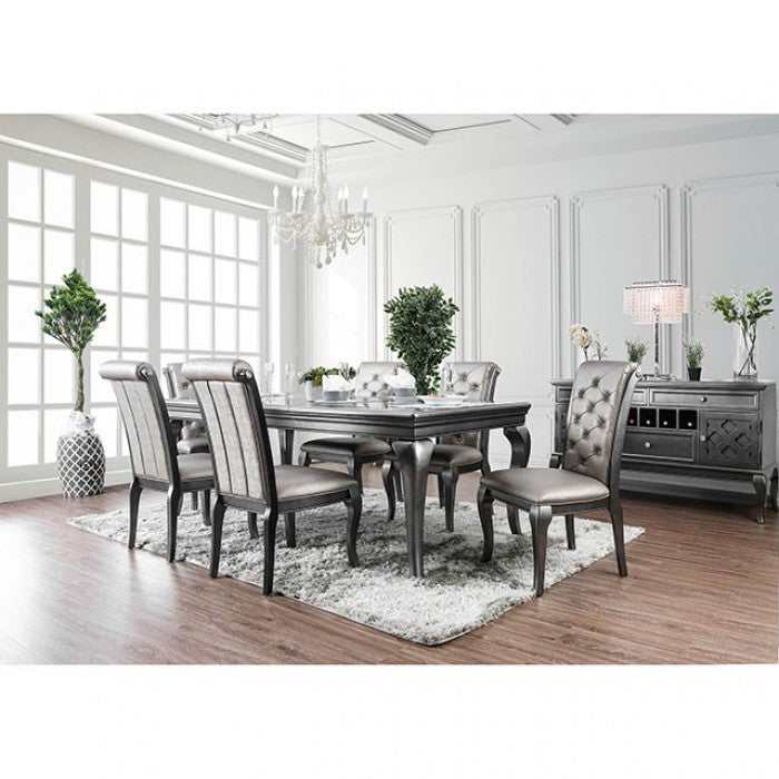 Amina Gray Dining Side Chair (Set of 2) - Image 4