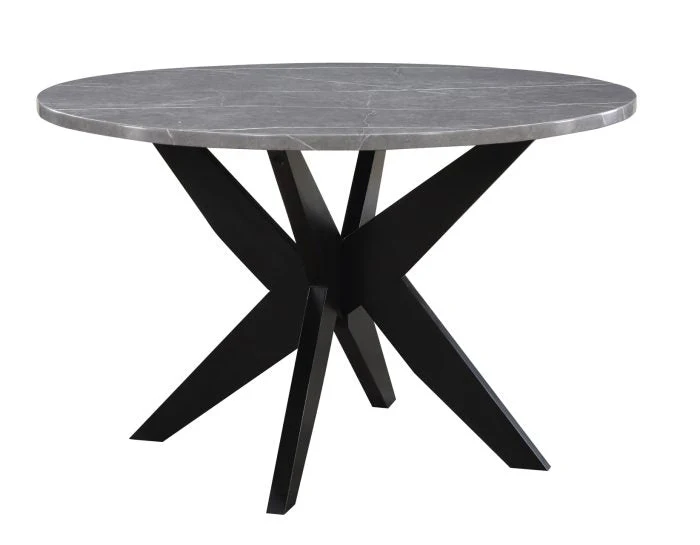 Amy 48-inch Faux-Marble Dining Table - Image 2