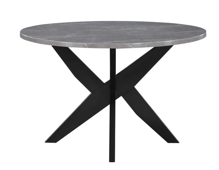 Amy 48-inch Faux-Marble Dining Table - Image 3