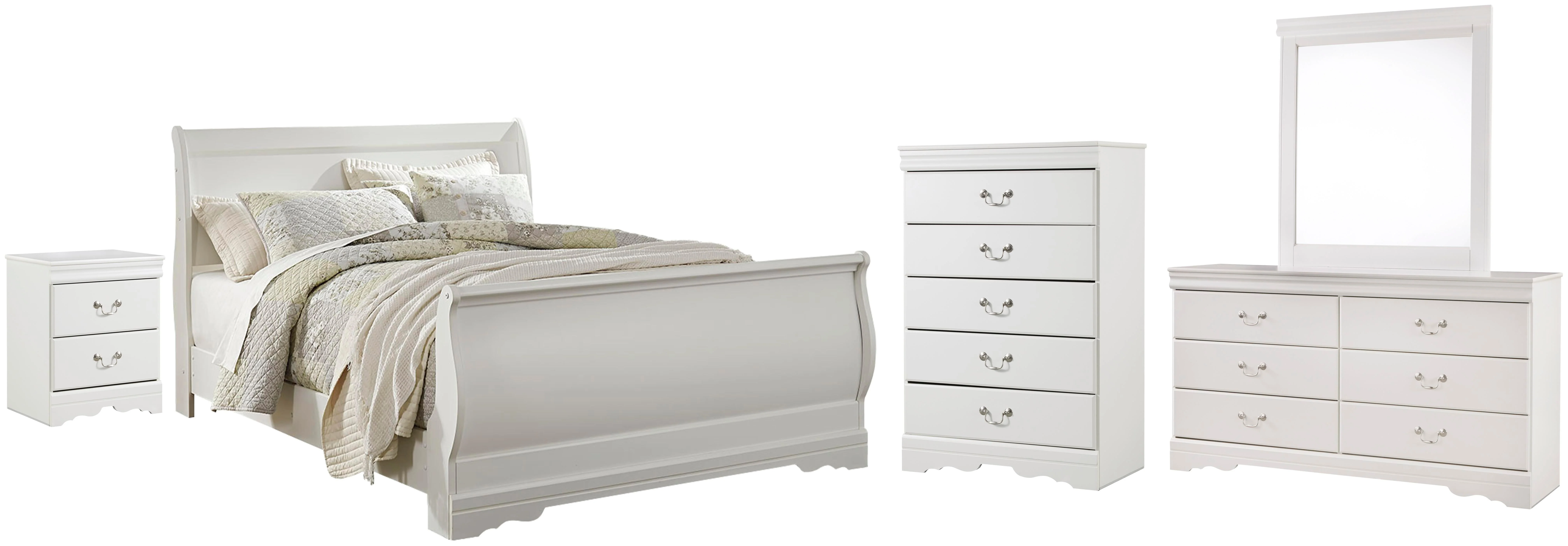 Anarasia Sleigh Bed Bedroom Set - Image 7