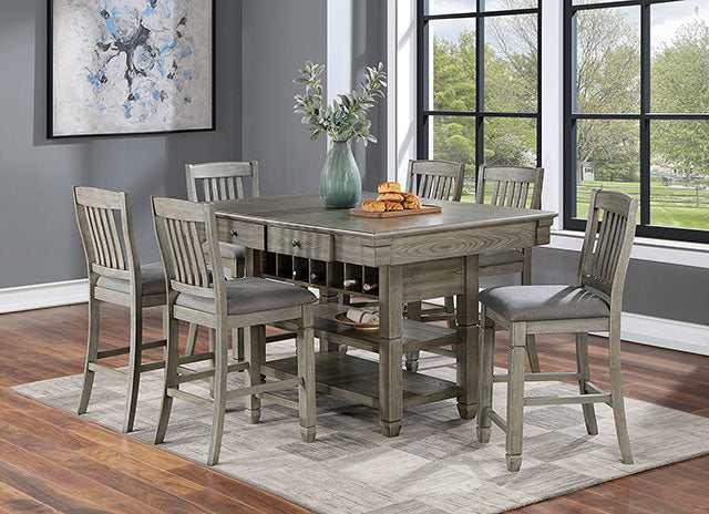 Anaya Gray Counter Height Table - Image 2