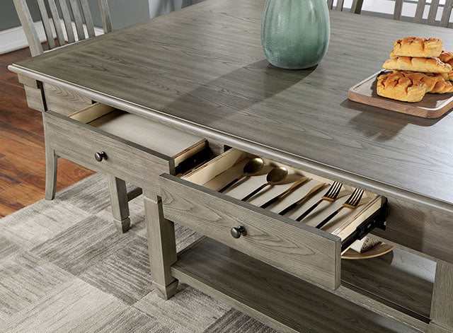 Anaya Gray Counter Height Table - Image 3