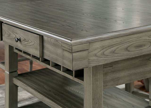 Anaya Gray Counter Height Table - Image 5