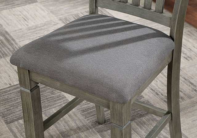 Anaya Gray/Light Gray Counter Height Chair (Set of 2)/Lt. - Image 4