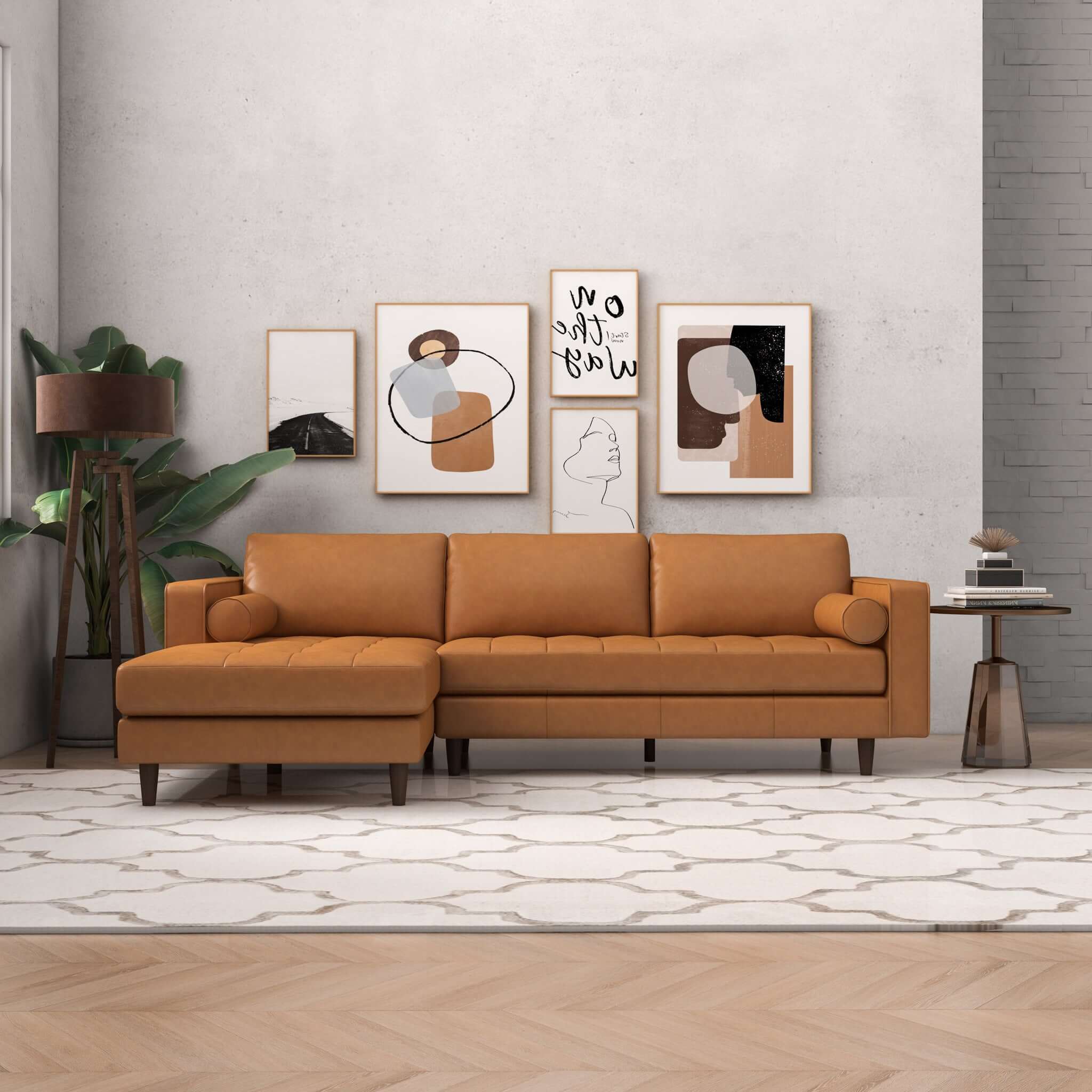 Anthony Corner Sectional Sofa Left Facing - Image 4