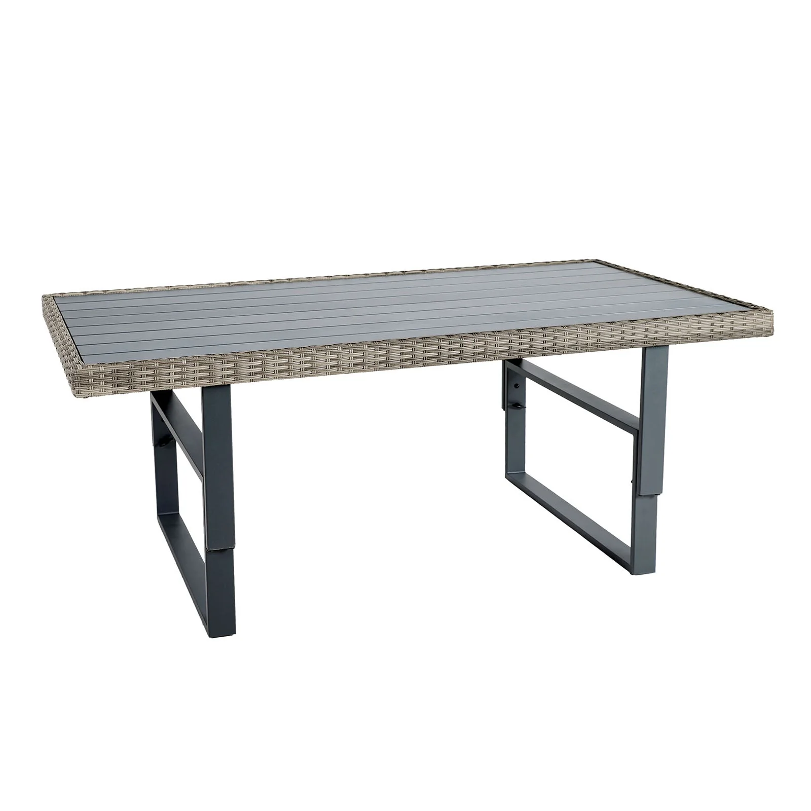 Antigua Gun Metal/Brown/Gray 4 Piece Patio Set - Image 3